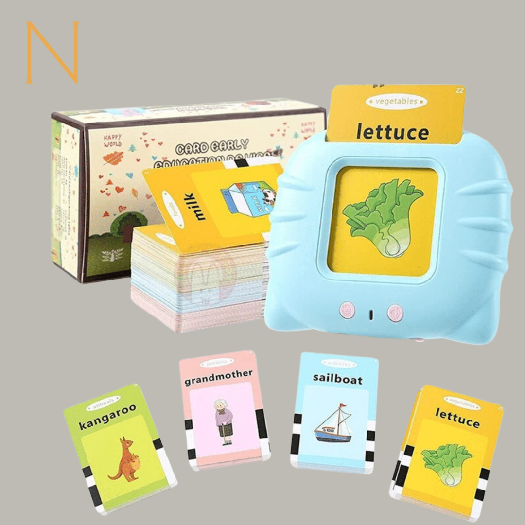 Woordenwonder – Interactieve Kaartlezer voor Kinderen