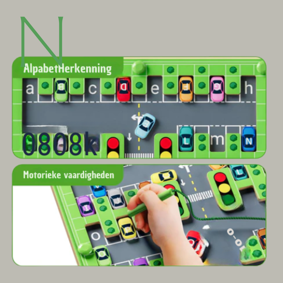 Magnetisch Voertuigen Doolhof – Leren en Spelen in Eén!