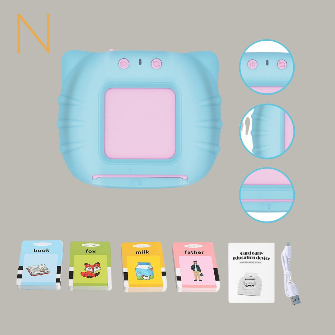 Woordenwonder – Interactieve Kaartlezer voor Kinderen