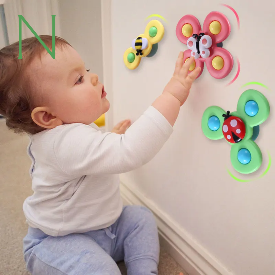 TwistyToys - Zuignap spinner speelgoed set